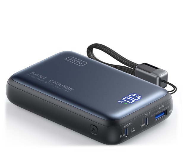INIU Leopard Power 20 000 mAh 65W 2xUSB-C 1xUSB-A - 1316775 - zdjęcie 3